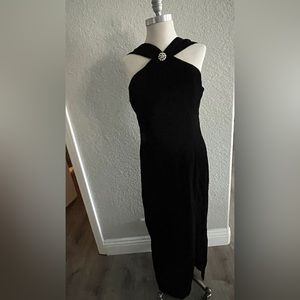 Vintage Jessica Howard velvet dress